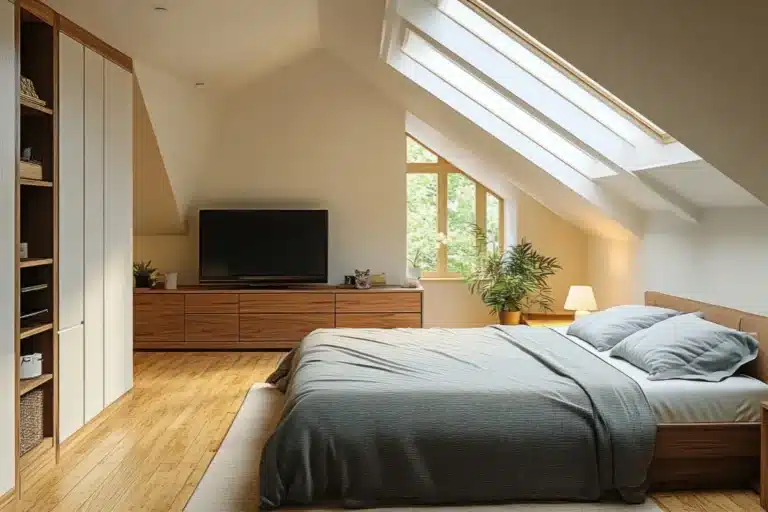skylight in bedroom