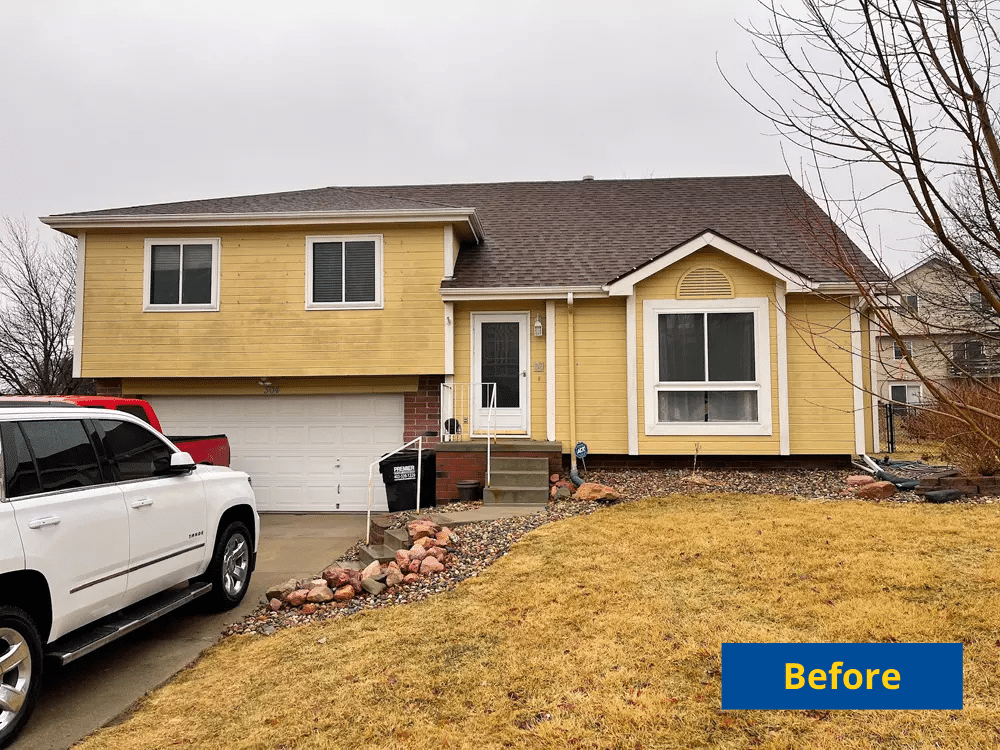 Siding Replacement Before
